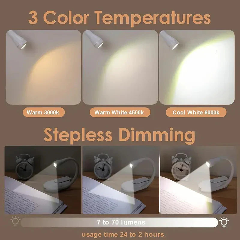 LED Clip-On Book Light
