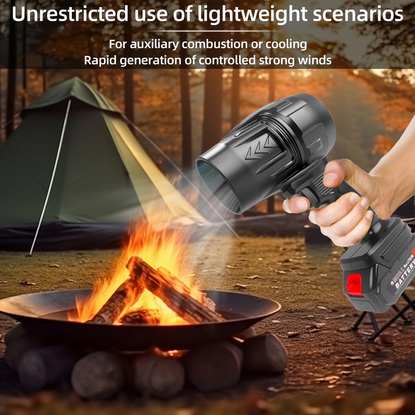 Multi-Purpose Cordless Turbo Blower