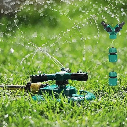 Garden Sprinkle – 360° Automatic Rotating Lawn & Garden Sprinkler