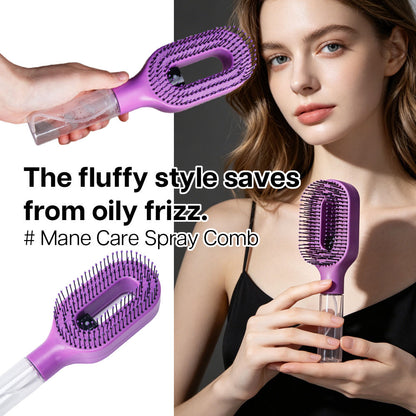 2-in-1 Mist & Massage Hair Brush