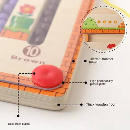 Kids Magnetic Bead Maze Learning Board