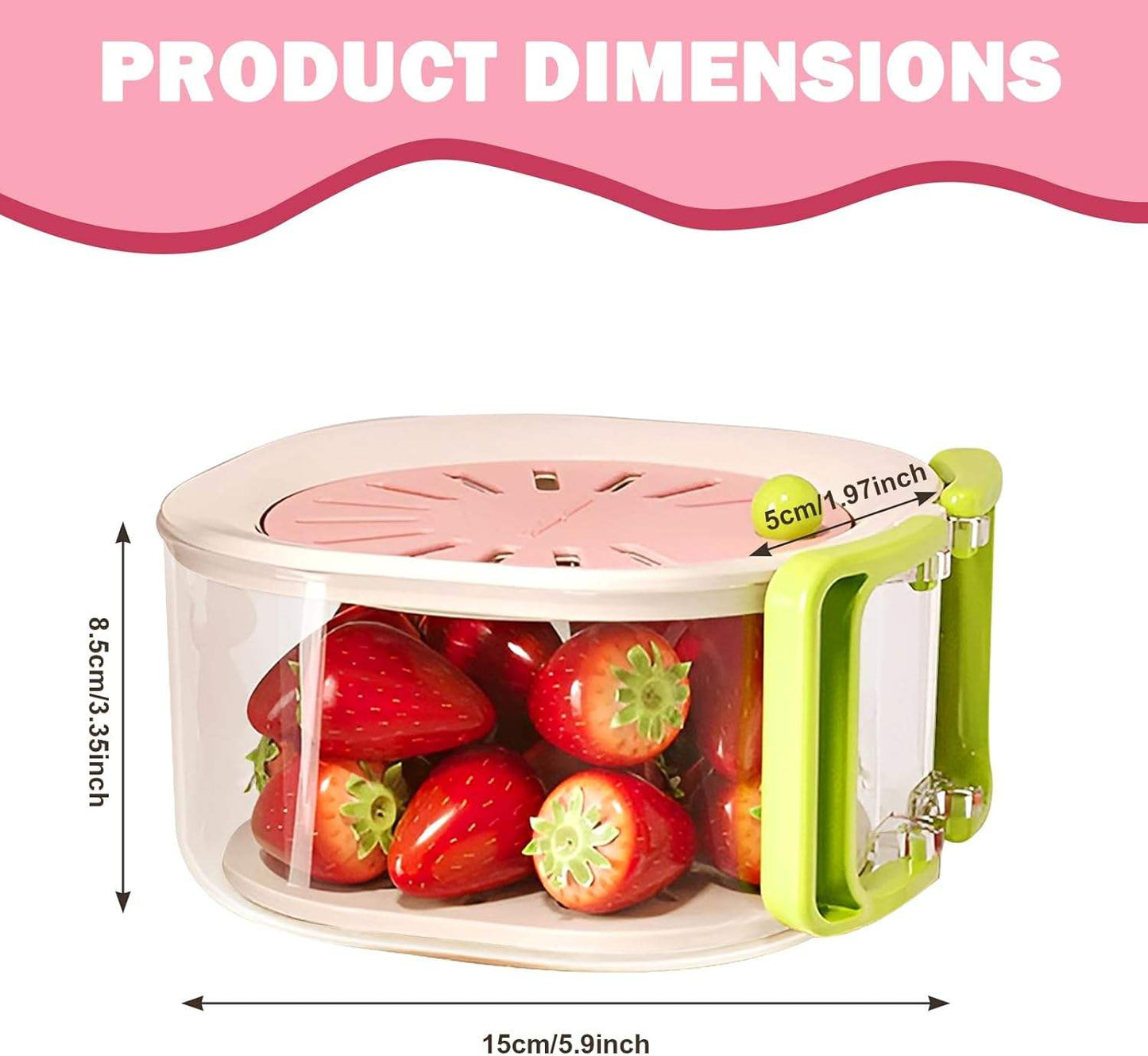2-in-1 Foldable Kitchen Draining & Storage Basket