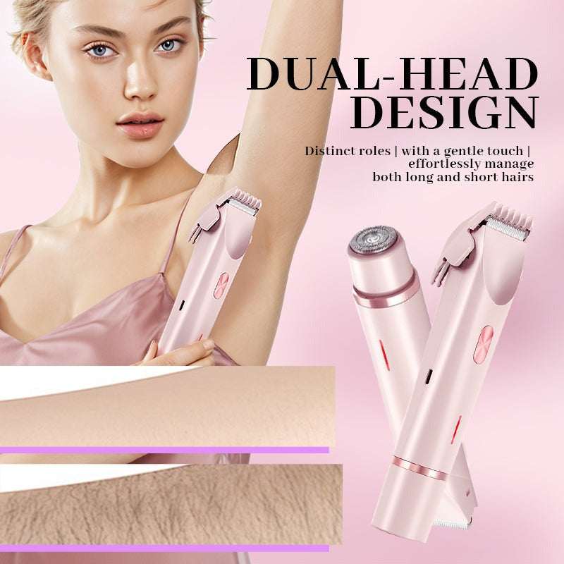 2-in-1 Body Shaver – Painless Hair Remover